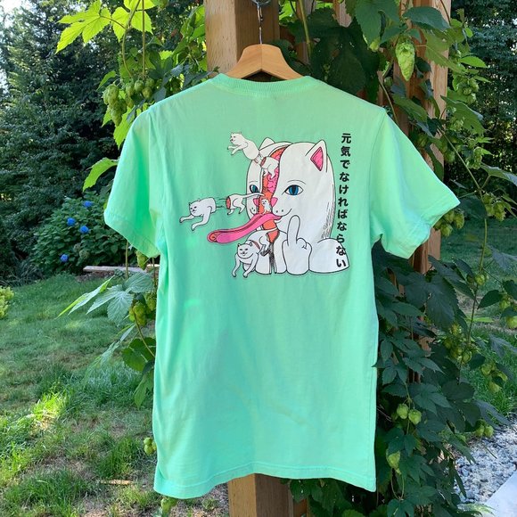 Ripndip Zipper Face Mint Green Size Small - Picture 1 of 5
